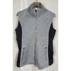 KUHL Projekt Kestrel Women's L Large Zip Up Gray Vest‎ EUC